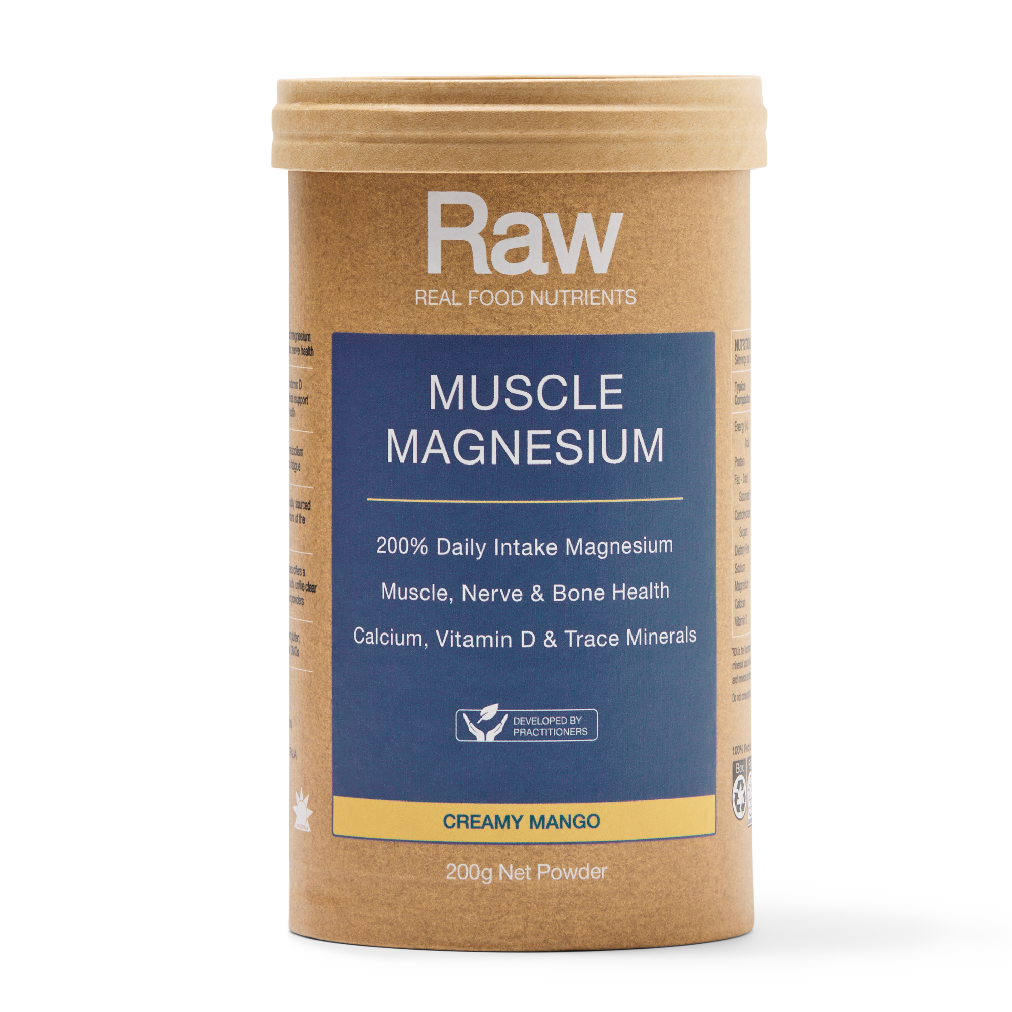 Raw real food nutrients – Muscle Magnesium